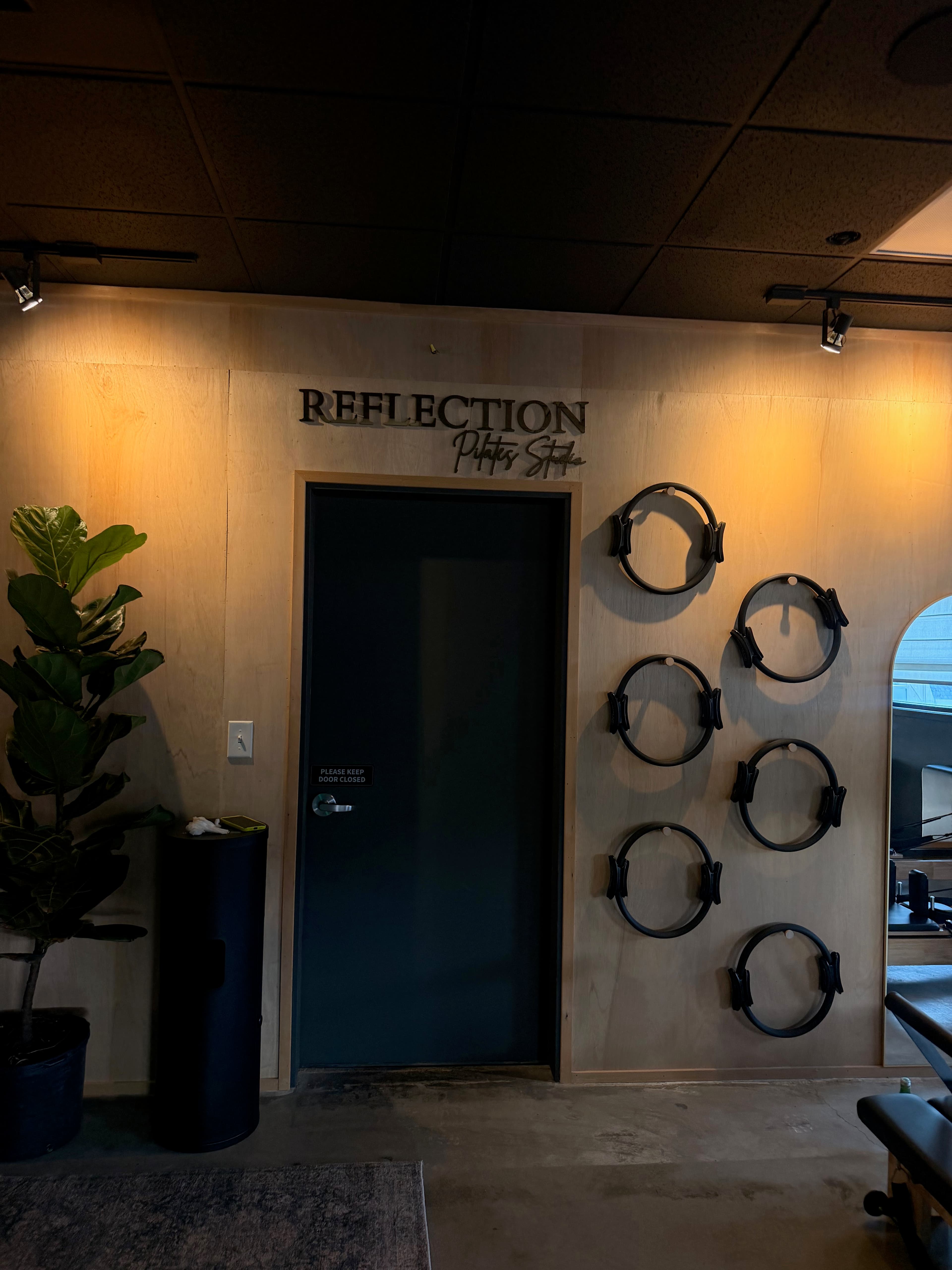 Reflection Pilates studio interior